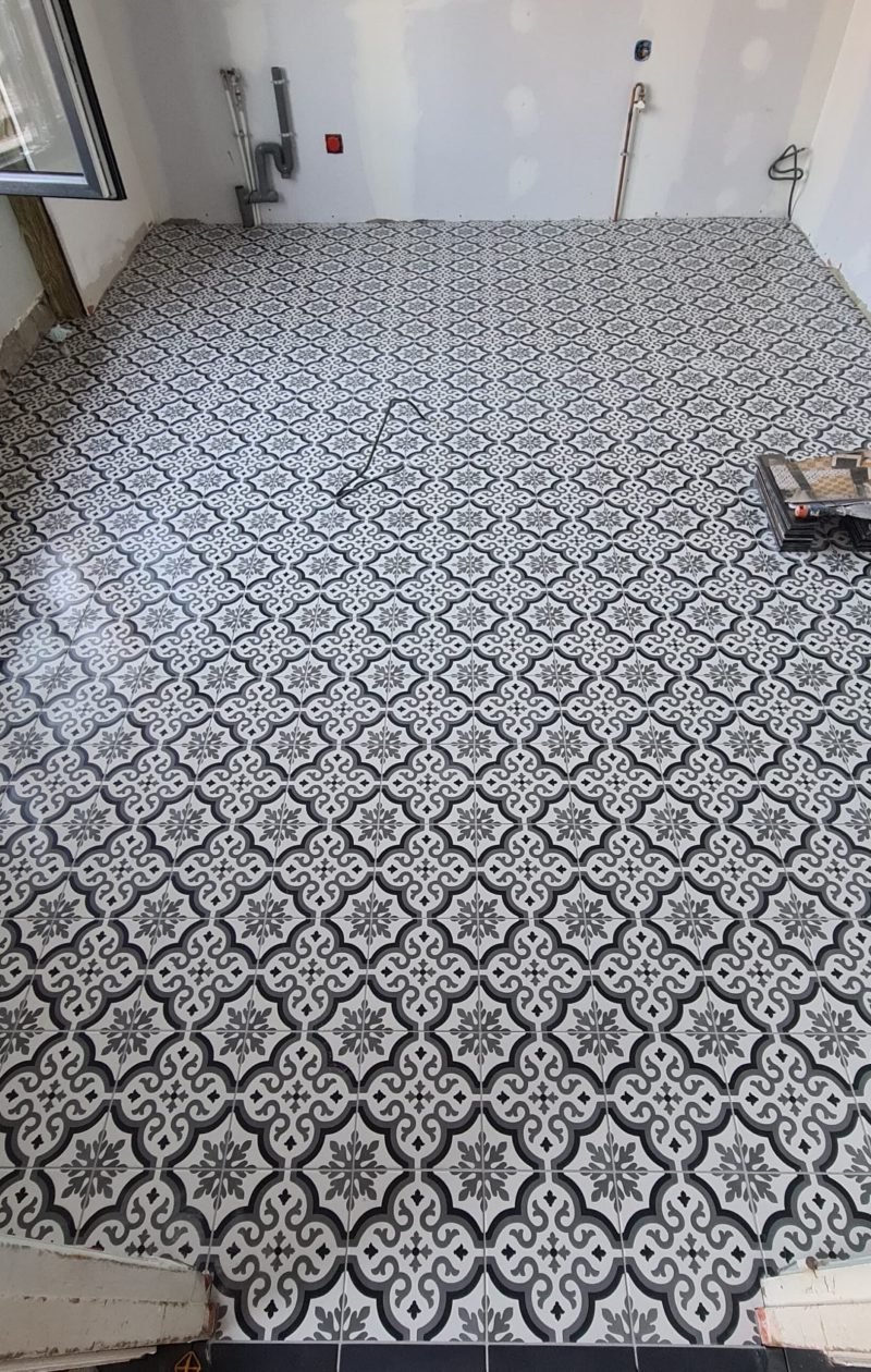 carrelage de salle de bain entreprise de rénovation en Ile-de-France